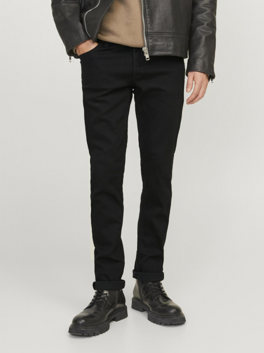 Jack Jones Мужские Джинсы Чёрные GLENN Slim [4]