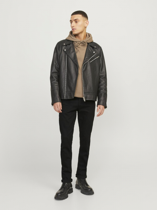 Jack Jones Мужские Джинсы Чёрные GLENN Slim [1]