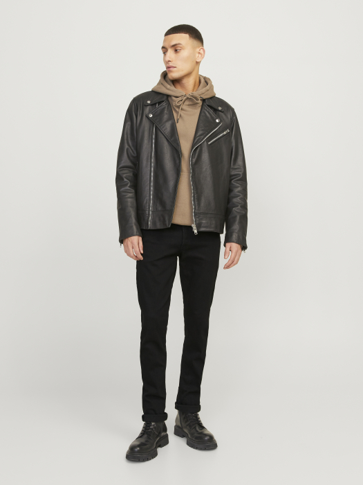 Jack Jones Мужские Джинсы Чёрные GLENN Slim [13]