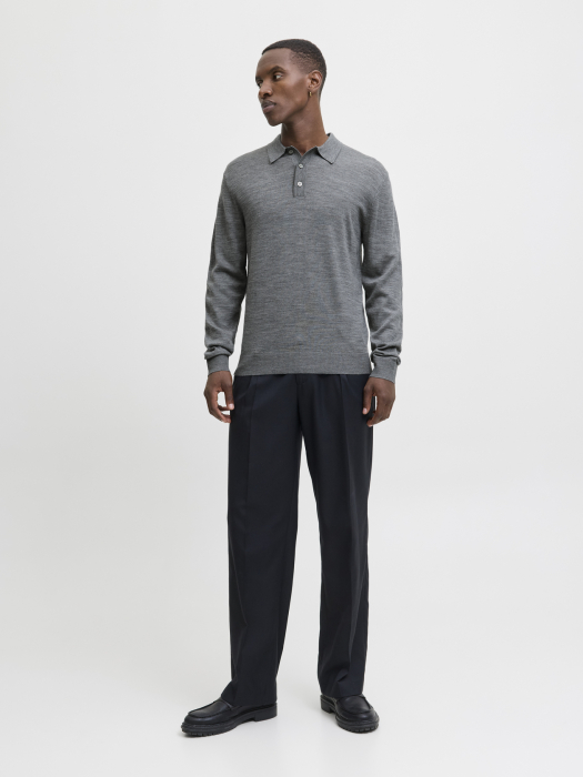 JACK&JONES Bluza Gri Deschis  Barbati [6]