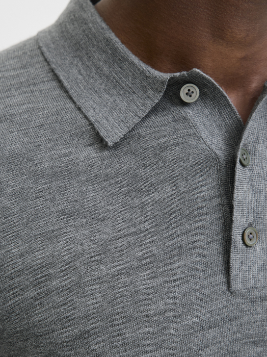JACK&JONES Bluza Gri Deschis  Barbati [3]