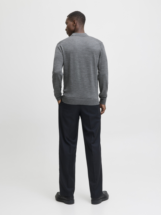 JACK&JONES Bluza Gri Deschis  Barbati [5]