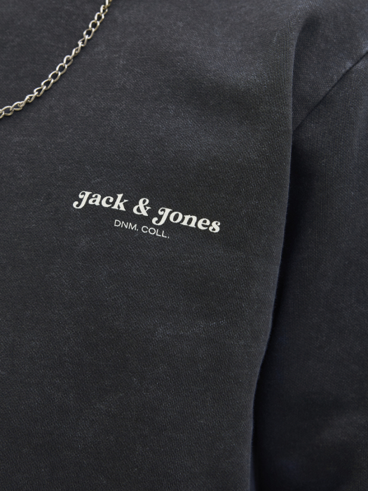 Jack Jones Мужской Свитшот Чёрный  [6]
