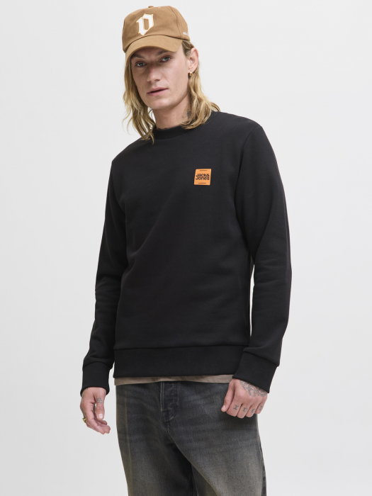 JACK&JONES Мужской Свитшот Чёрный  [1]