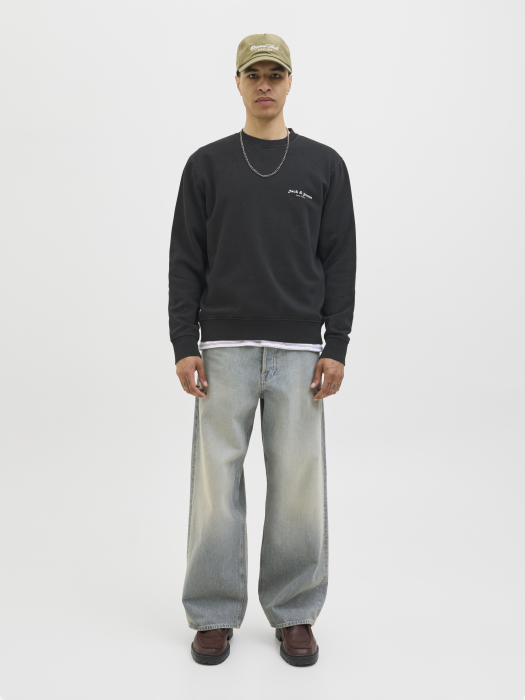 Jack Jones Мужской Свитшот Чёрный  [3]