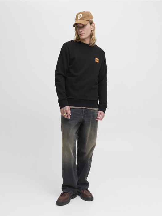 JACK&JONES Мужской Свитшот Чёрный  [3]