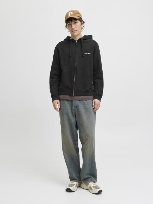 Jack Jones Мужской Свитшот Чёрный  [2]