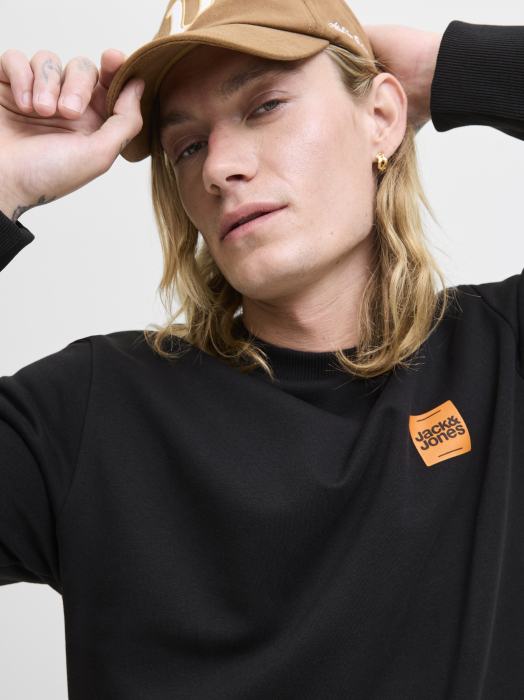 JACK&JONES Мужской Свитшот Чёрный  [6]