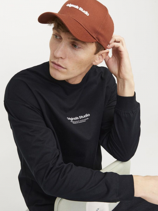 Jack Jones Мужской Свитшот Чёрный Loose [4]