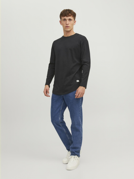 Jack Jones Мужской Свитшот Чёрный Relaxed [2]