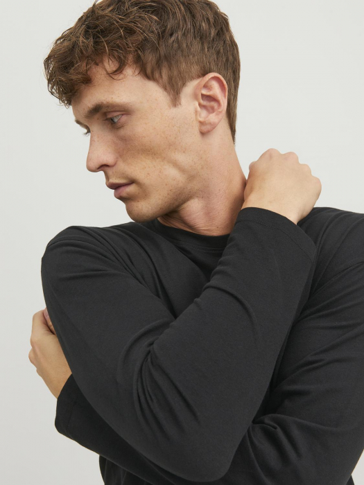 Jack Jones Мужской Свитшот Чёрный Relaxed [4]