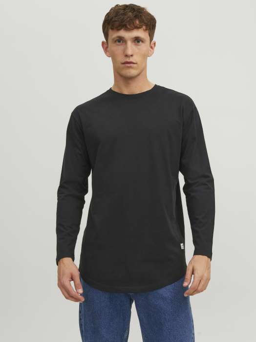 Jack Jones Мужской Свитшот Чёрный Relaxed [8]