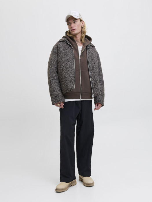 JACK&JONES Мужской Свитшот Seal Brown  [6]