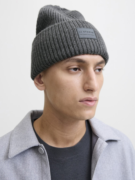 Jack Jones Шапка Dark Grey Melange  [5]