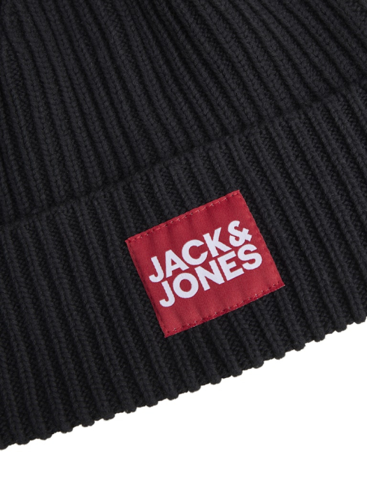 JACK&JONES Мужская Шапка Чёрная  [2]