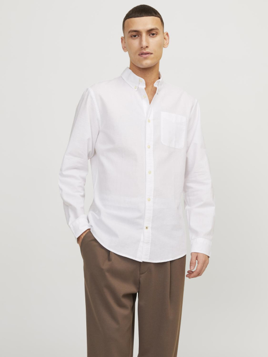 Jack Jones Camasa Alba Regular Barbati [1]