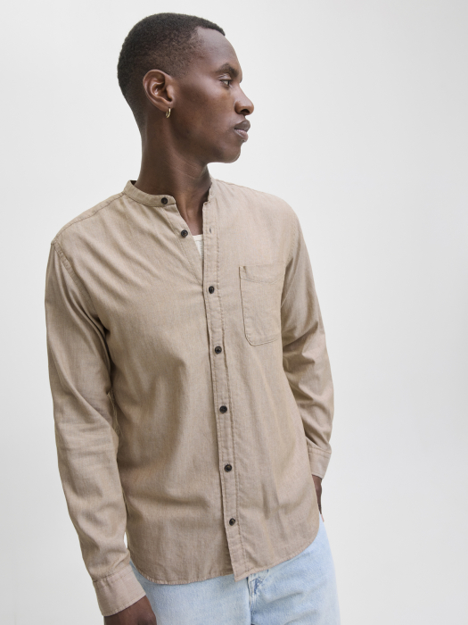 JACK&JONES Camasa Bej  Barbati [4]