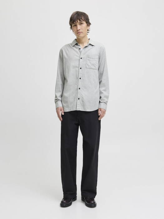 JACK&JONES Camasa Gri Deschis  Barbati [5]