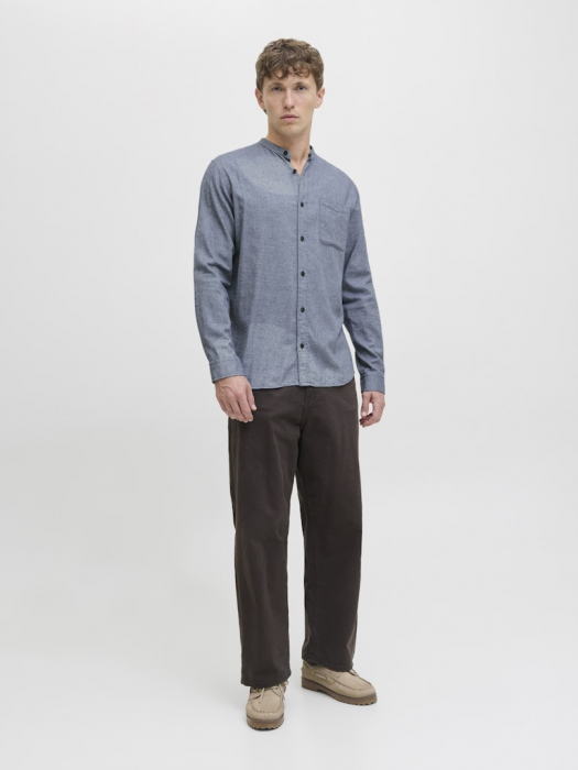 JACK&JONES Мужская Рубашка Индиго  [5]