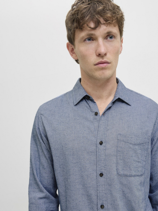 JACK&JONES Camasa Indigo  Barbati [5]