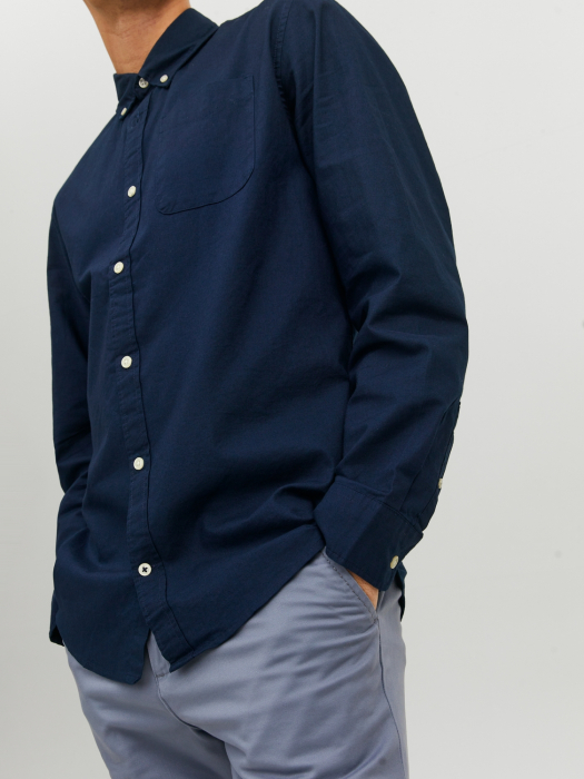 Jack Jones Camasa Navy Slim Barbati [3]