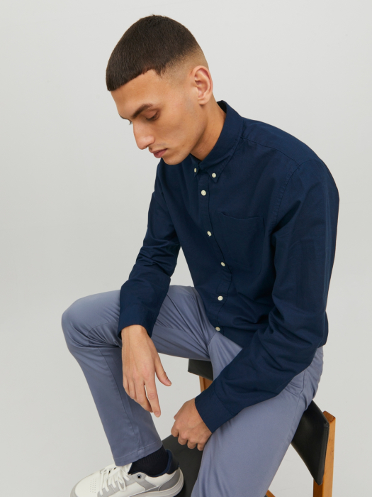 Jack Jones Camasa Navy Slim Barbati [3]