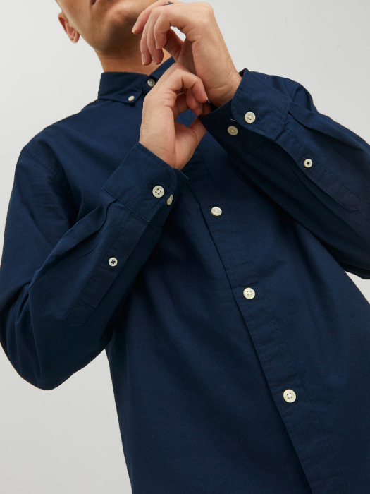 Jack Jones Camasa Navy Slim Barbati [5]