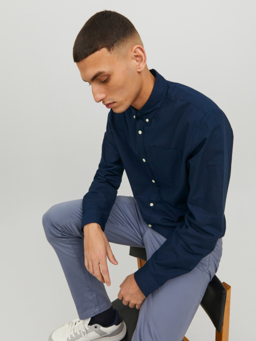 Jack Jones Camasa Navy Slim Barbati [1]