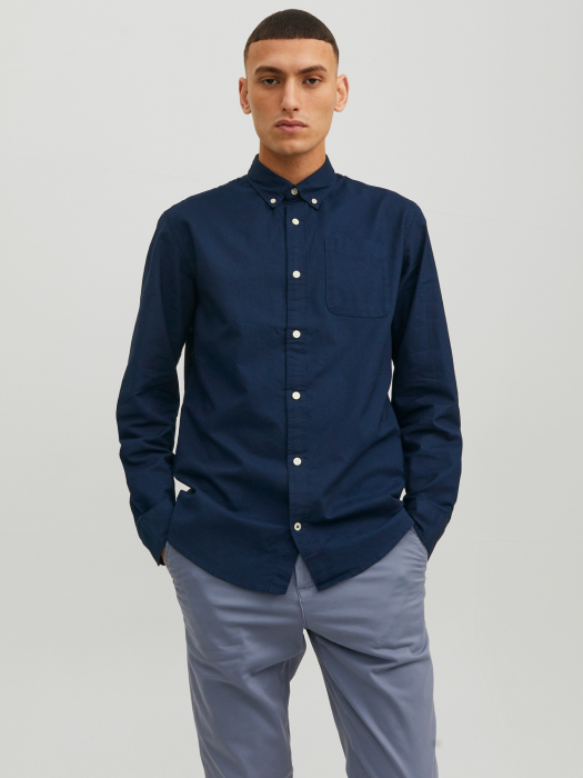 Jack Jones Camasa Navy Slim Barbati [2]