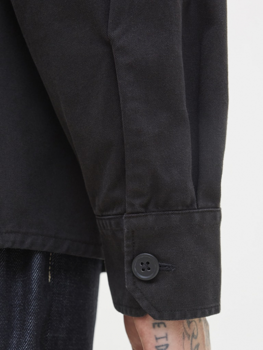 JACK&JONES Мужская Рубашка Чёрная  [5]