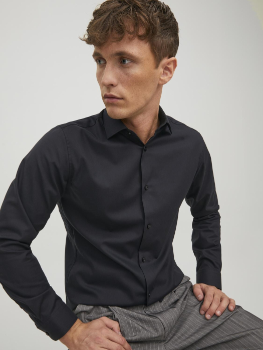 Jack Jones Рубашка Negru Slim [5]