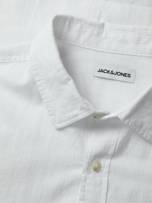 Jack Jones Мужская Рубашка Белая  [3]