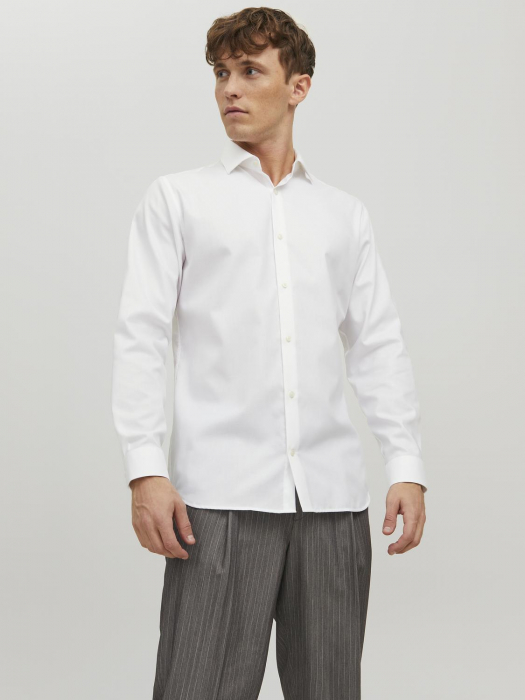 Jack Jones Camasa Alba Slim Barbati [6]