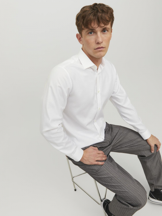 Jack Jones Camasa Alba Slim Barbati [2]