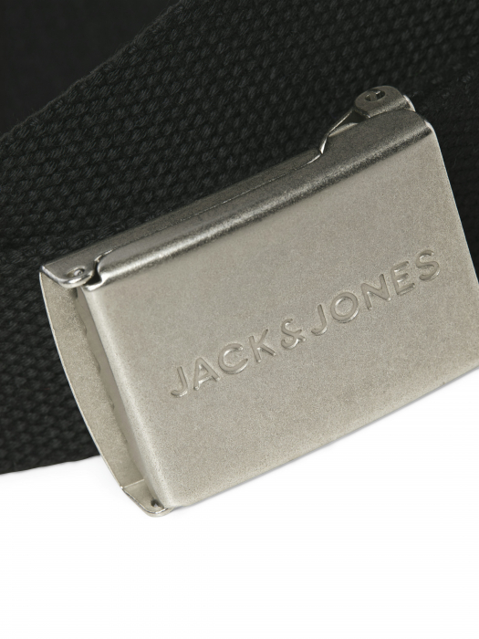 Jack Jones Мужской Ремень Чёрный  [2]