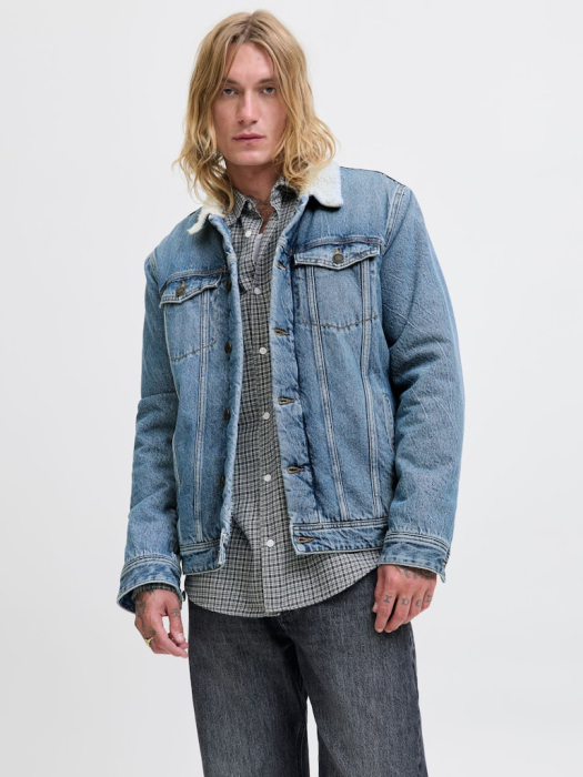 JACK&JONES Geaca Blue Denim  Barbati [1]