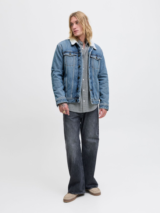JACK&JONES Geaca Blue Denim  Barbati [2]