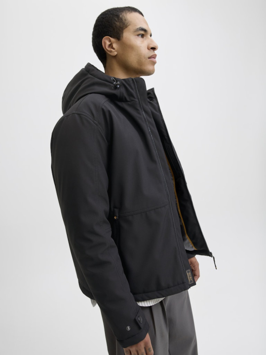 JACK&JONES Geaca Neagra  Barbati [3]