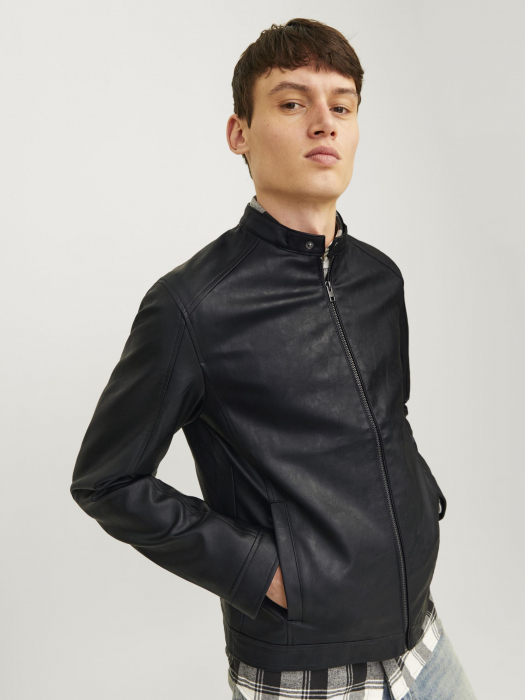 Jack Jones Geaca Neagra  Barbati [6]
