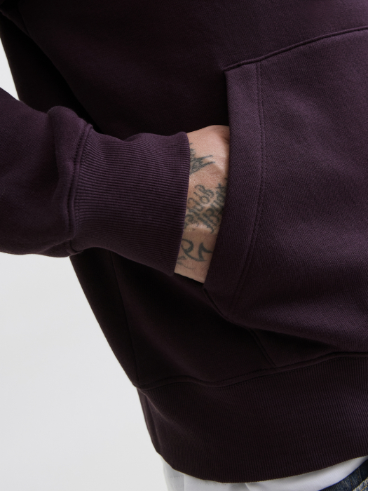 JACK&JONES Hanorac Bordo  Barbati [2]