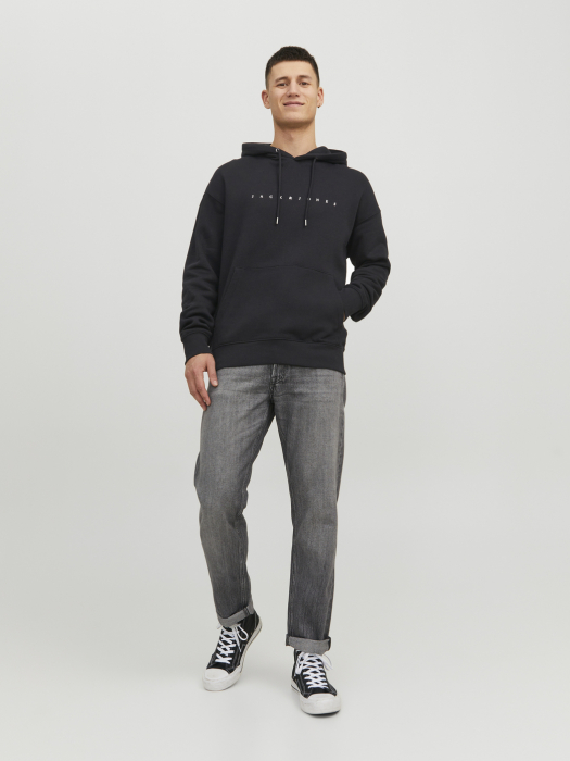 JACK&JONES Мужская Толстовка Чёрная  [2]