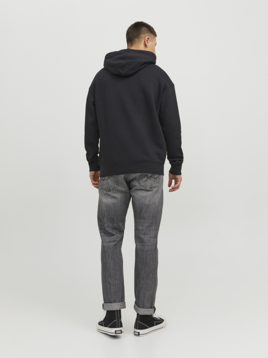 JACK&JONES Мужская Толстовка Чёрная  [4]