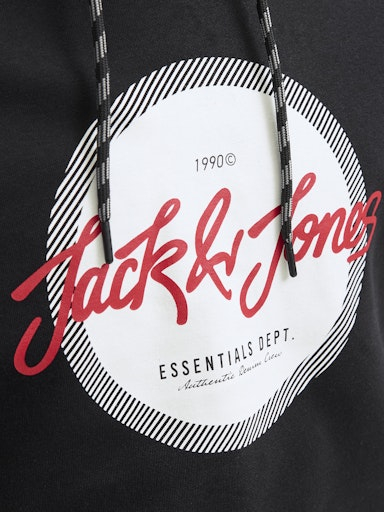 JACK&JONES Мужская Толстовка Чёрная  [5]
