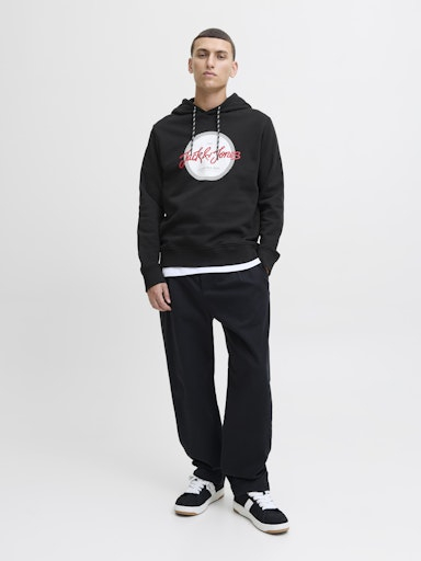 JACK&JONES Мужская Толстовка Чёрная  [1]