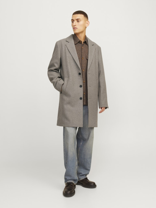 JACK&JONES Palton Gri  Barbati [1]