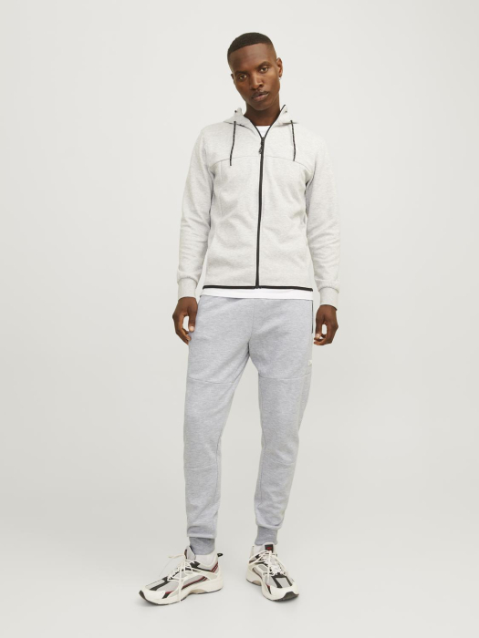 Jack Jones Pantaloni Gri Deschis Slim Barbati [1]