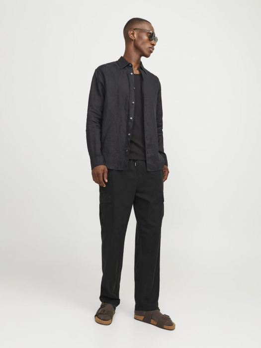 Jack Jones Pantaloni Negri Loose Barbati [3]
