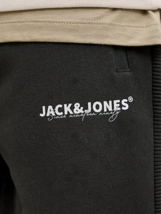 JACK&JONES Pantaloni Negri Regular Barbati [6]