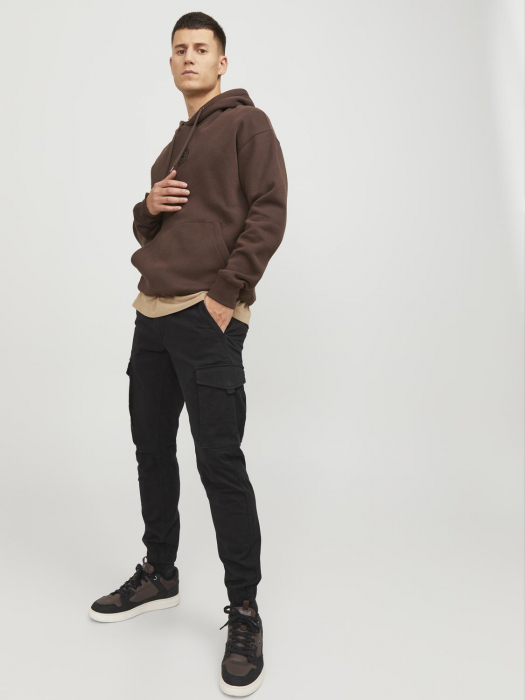 Jack Jones Pantaloni Negri Slim Barbati [2]