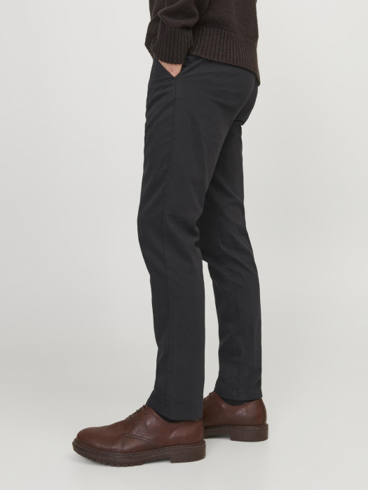 Jack Jones Мужские Брюки Чёрные Slim [4]